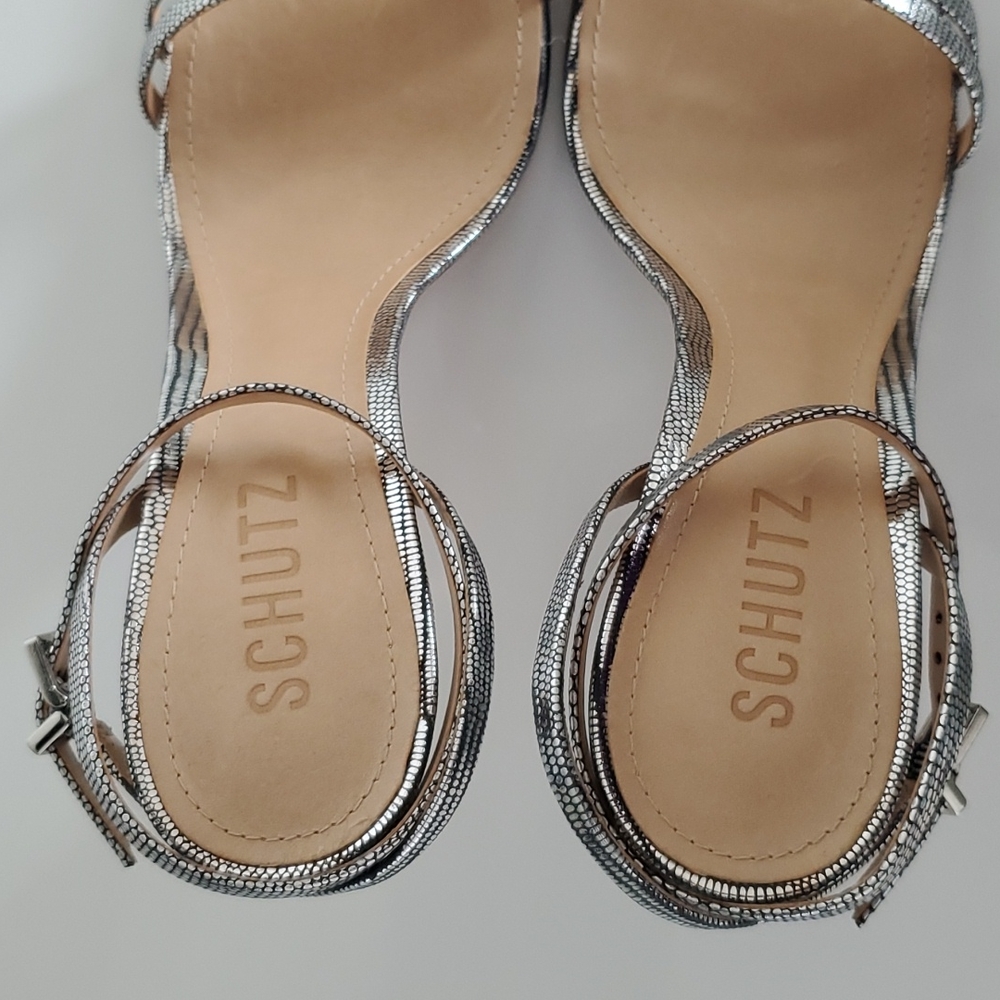 Schutz Altina Sandal Heels 6.5 - Picture 8 of 9